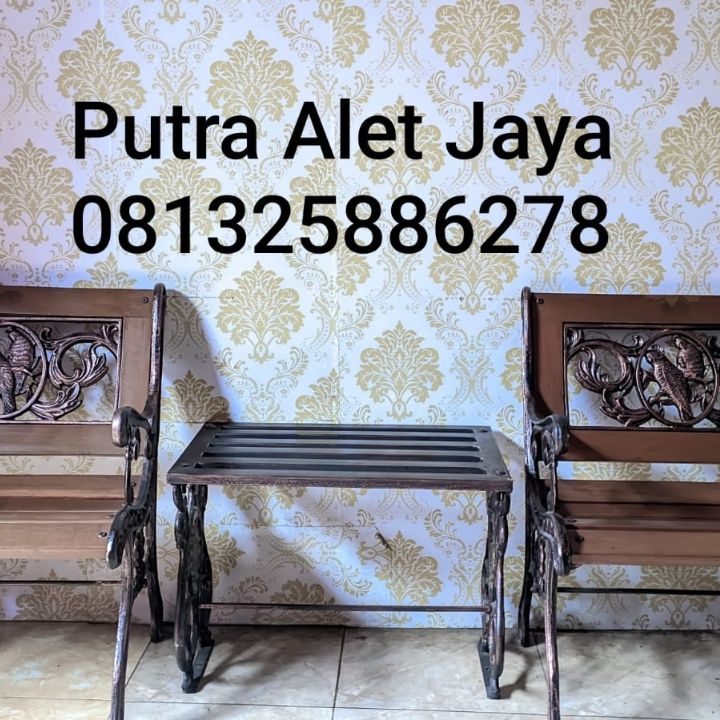 kursi meja taman - putra alet jaya